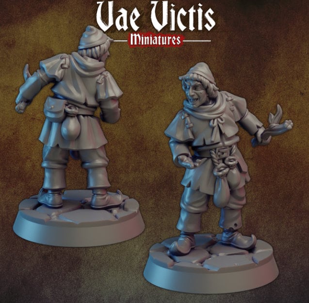 
Peasant squire DnD Dungeons and Dragons