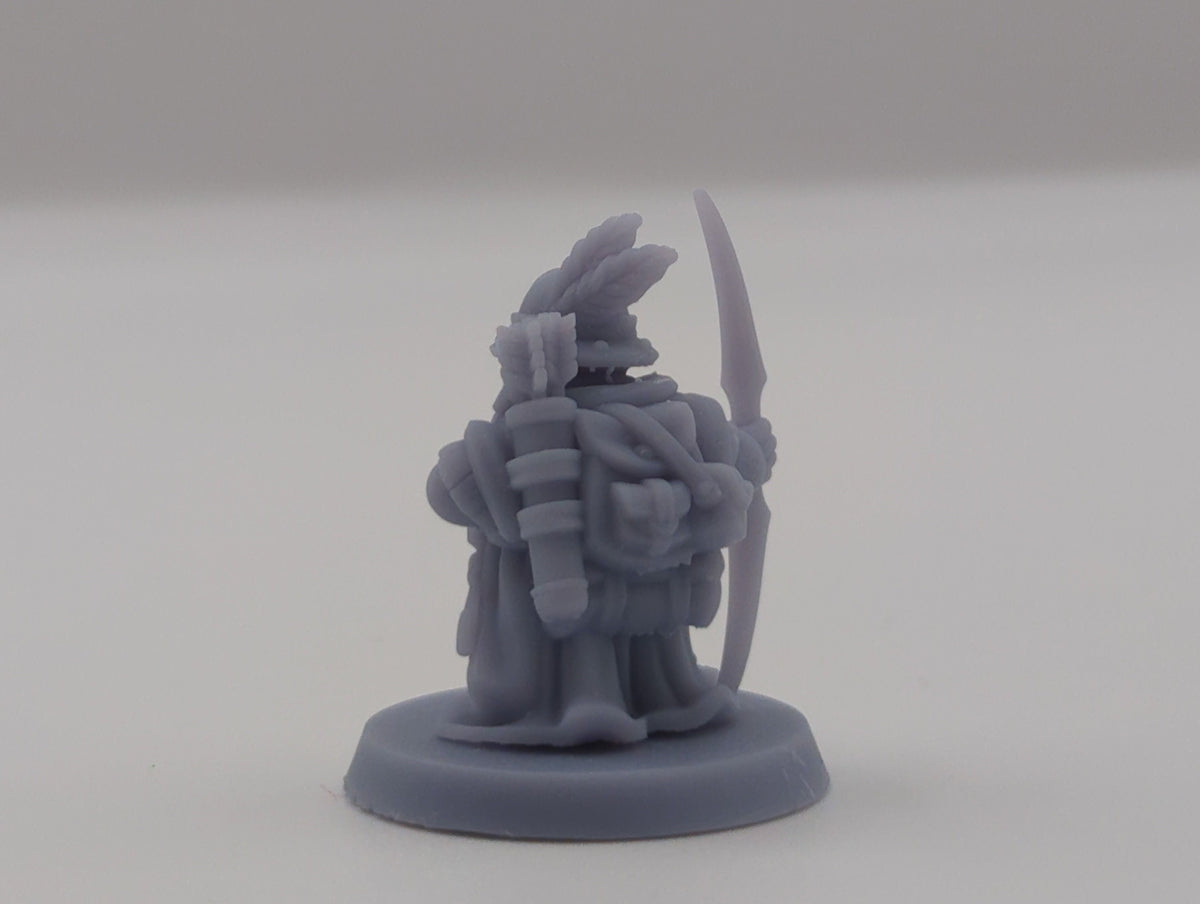 
Halfling Scout  DnD Dungeons and Dragons 28mm/32mm TTRPG Fantasy Wargame Miniature NPC Halfling NPC Tabletop 3D Printed Miniatures
