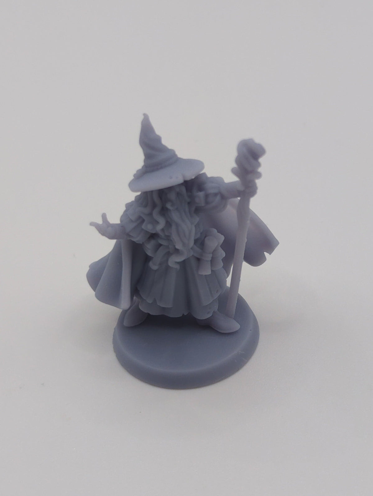 
Wizard Miniature DnD Dungeons and Dragons 28mm/32mm TTRPG Fantasy Wargame Male Figurine 3D Printed Miniature