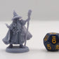 
Wizard Miniature DnD Dungeons and Dragons 28mm/32mm TTRPG Fantasy Wargame Male Figurine 3D Printed Miniature