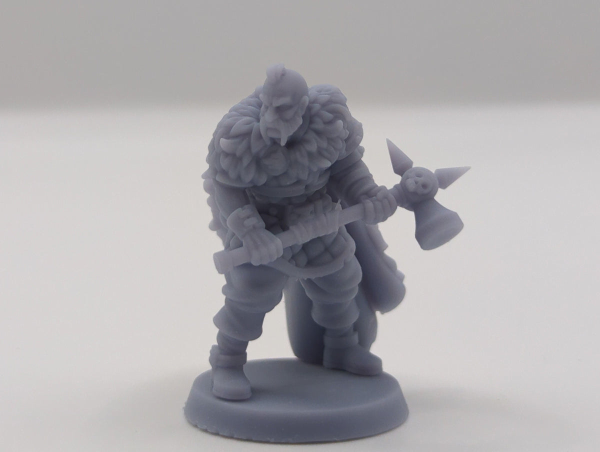 
Hammer Wielding Mercenary, DnD, Dungeons and Dragons, Tabletop RPG, Miniatures, 28mm or 32mm Scale, Pathfinder, DnD Warrior by Vae Victis