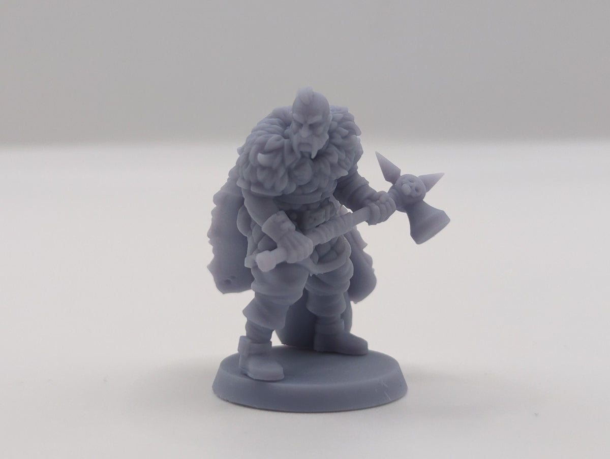
Hammer Wielding Mercenary, DnD, Dungeons and Dragons, Tabletop RPG, Miniatures, 28mm or 32mm Scale, Pathfinder, DnD Warrior by Vae Victis