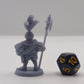 DnD Fancy Knight Miniature Dungeons and Dragons Fantasy RPG Mordheim 28mm/32mm Scale Miniatures Fantasy TTRPG Wargaming Miniature