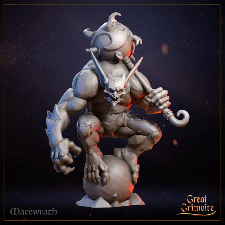
Magewrath on Stone DnD Dungeons and Dragons 28mm/32mm Magewrath Throne TTRPG Fantasy Wargame Miniatures Mage NPC