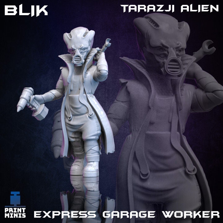 
Tarazja Alien Mechanics, Alien Miniatures, Scifi Tabletop Games, Alien RPG, Interstellar, Alien Ecosystem Miniatures, DnD Scatter Terrain