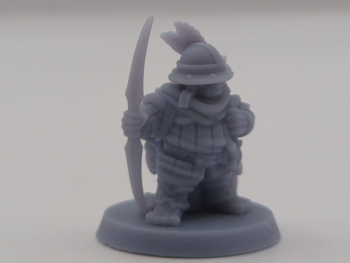
Halfling Scout  DnD Dungeons and Dragons 28mm/32mm TTRPG Fantasy Wargame Miniature NPC Halfling NPC Tabletop 3D Printed Miniatures