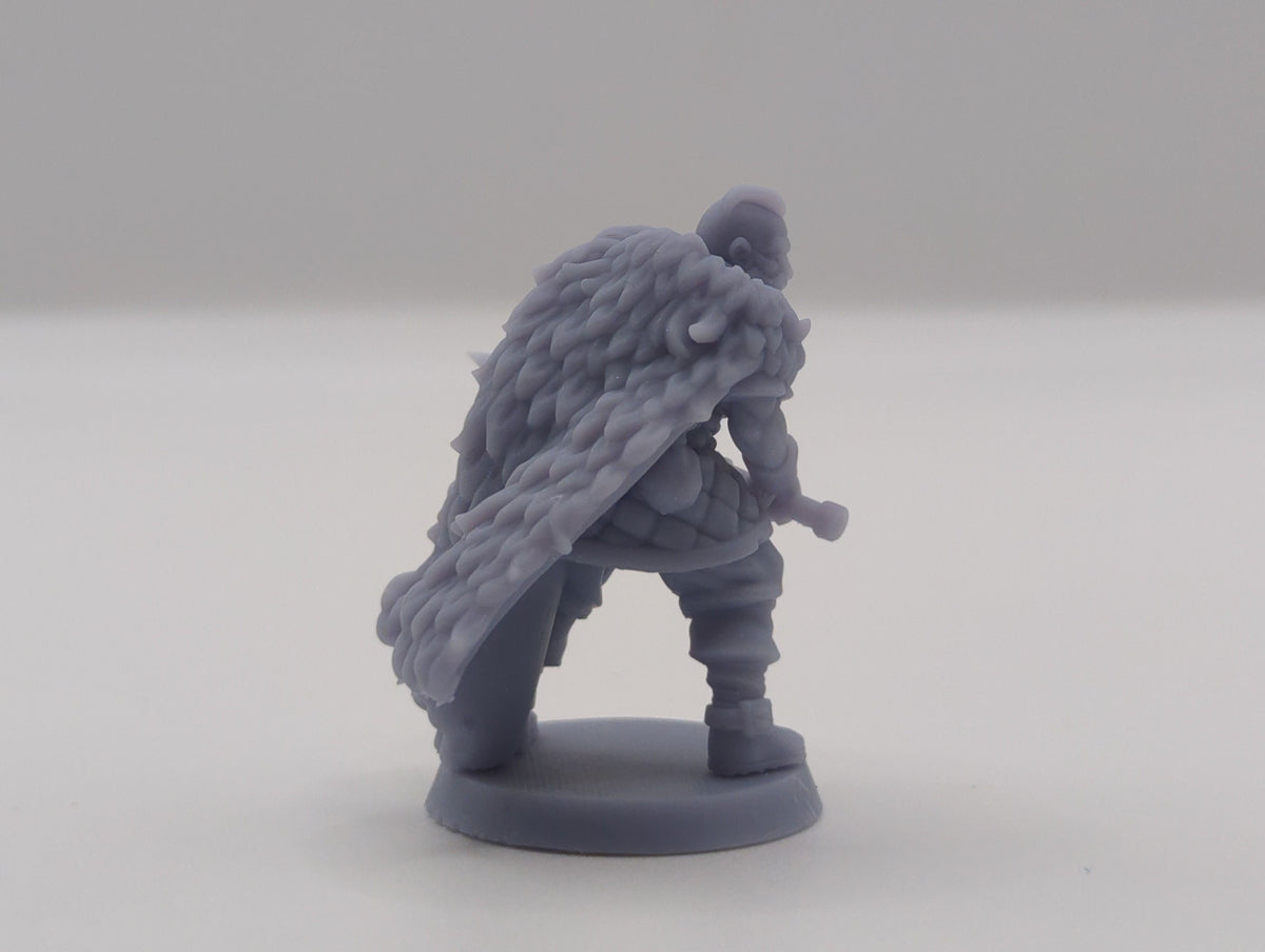 
Hammer Wielding Mercenary, DnD, Dungeons and Dragons, Tabletop RPG, Miniatures, 28mm or 32mm Scale, Pathfinder, DnD Warrior by Vae Victis