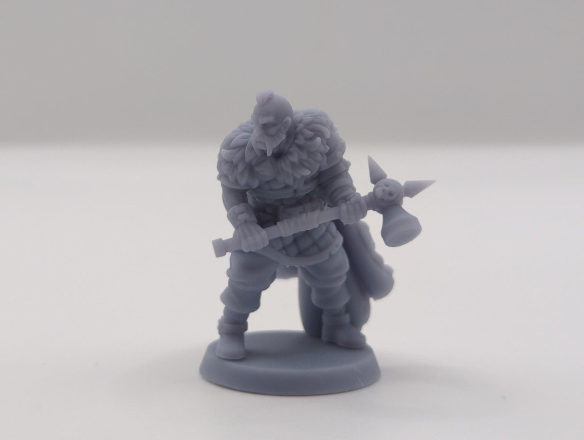 
Hammer Wielding Mercenary, DnD, Dungeons and Dragons, Tabletop RPG, Miniatures, 28mm or 32mm Scale, Pathfinder, DnD Warrior by Vae Victis