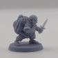 
Halfling Thief DnD Dungeons and Dragons 28mm/32mm Townsfolk thief NPC Masked Miniature TTRPG Rogue burglar Mordheim Dark Fantasy