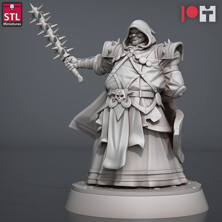 
Inquisitors Set DnD Wagon, Furniture, Villagers 28mm/32mm Scale Dungeons and Dragons Scatter Terrain Miniatures for Intriguing Adventures