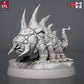 
Magmites and Hellcrows Miniature Figurines, DnD, Dungeons and Dragons, DnD Monsters, Tabletop RPG, 28mm 32mm Scale, Bird Miniatures, Scatter