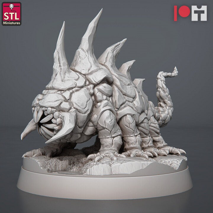 
Magmites and Hellcrows Miniature Figurines, DnD, Dungeons and Dragons, DnD Monsters, Tabletop RPG, 28mm 32mm Scale, Bird Miniatures, Scatter
