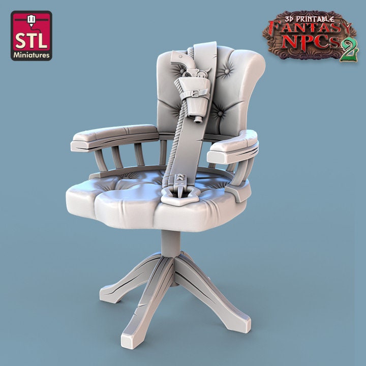 
Investigator Set, Detective NPCs, DnD, Dungeons and Dragons, Furniture, DnD Scatter, DnD Terrain, Furniture, Townsfolk, TTRPG Decoration D&D