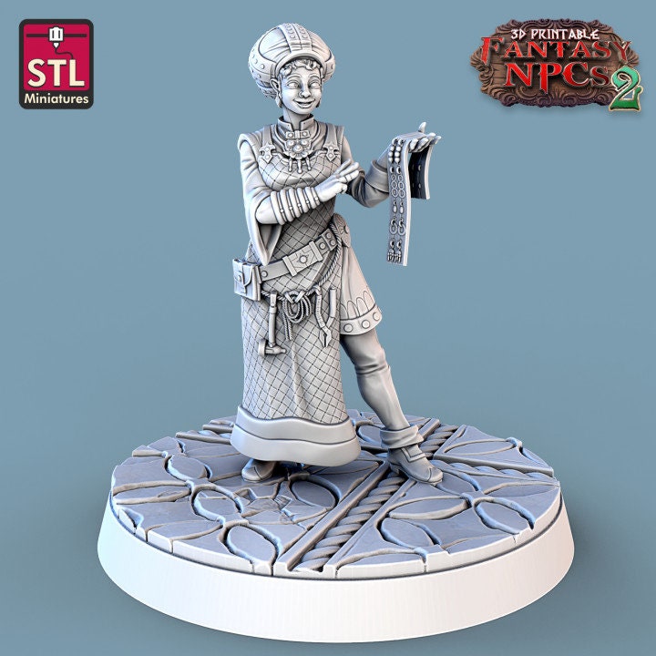 
Jewelers Set, DnD, Dungeons and Dragons, Jewelry Vendor Set, Fantasy Furniture, Shop, Store, Townsfolk Vendor Set for Diorama and TTRPG