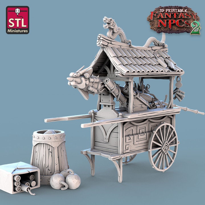 
Gunpowder Vendors Set, DnD, Dungeons and Dragons, DnD Scatter Terrain, TTRPG Fantasy Props, Furniture, Gun Store Miniatures, D&D, Props