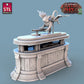 
Trophy Hunter Set, DnD Dungeons and Dragons, Furniture, TTRPG Scatter Terrain, Hunter Miniatures, Wargame props, Tabletop NPCs, Vendor Set