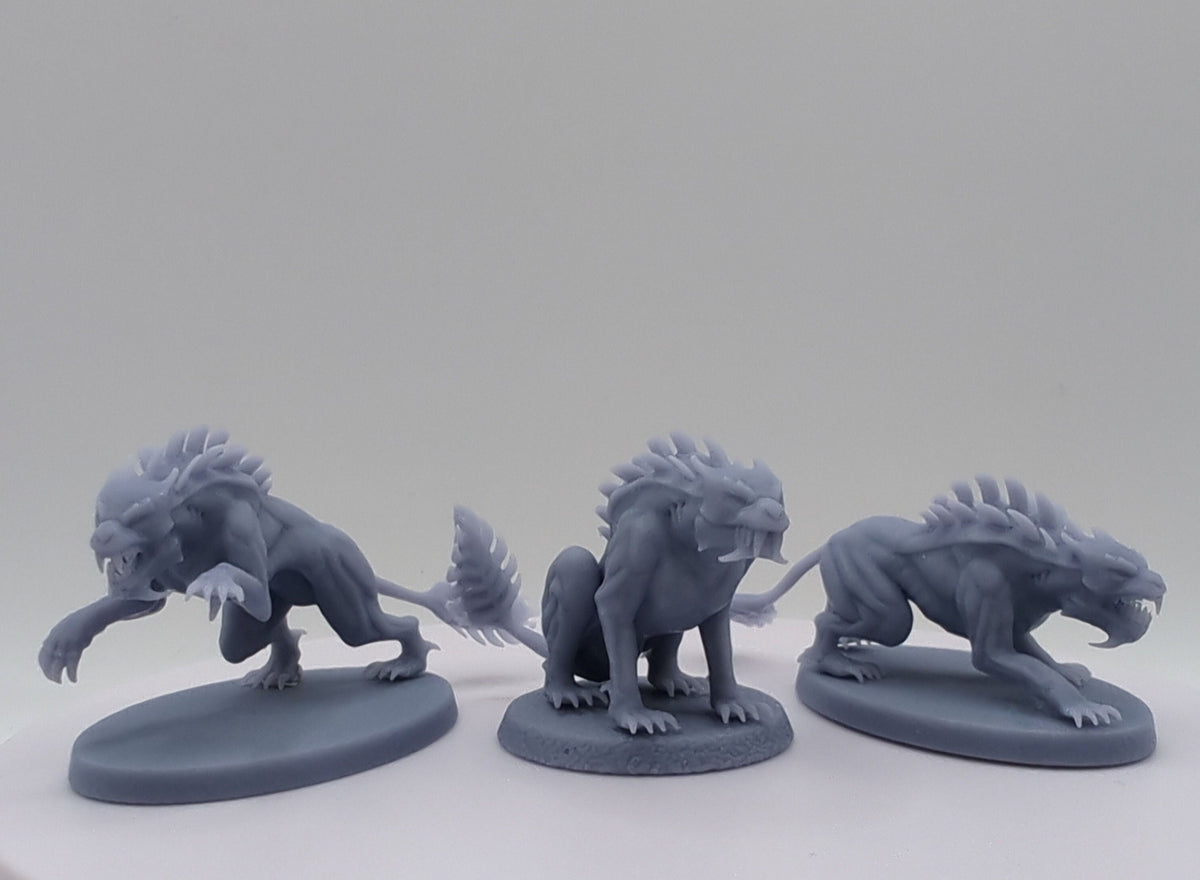 
Neofelis DnD Monster, Miniature, Void Spawns, RPG Tabletop Pathfinder 3D Miniatures, Neofelis Bitter Nightshade Pets by Print Minis
