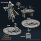 
Necromancer, Undead, DnD, Dungeons and Dragons scatter terrain, Miniatures, Skeleton Miniatures, Furniture, Tabletop RPG, Dioramas - Great G