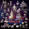 35mm or 75mm Candy Crime, DnD, Dungeons and Dragons, Mimics, Candy Miniatures, Pathfinder, TTRPG Miniatures, Monsters, Scatter Terrain DnD