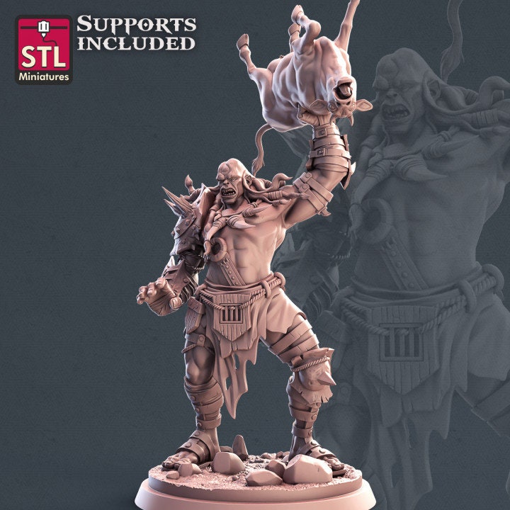 
Giants, DnD Dungeons and Dragons, Tabletop RPG Giant Miniatures, D&D, Scatter Terrain, DnD Monster, Creature NPCs by STL Miniatures