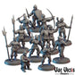 62pc DnD Guards Starter Pack, Human Guards, Elite Mercenaries Dungeons and Dragons, Starter Pack, 28mm 32mm, Dungeon Mordheim D&D Town guard