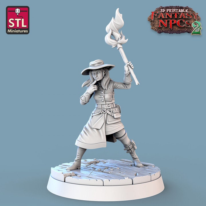 
Investigator Set, Detective NPCs, DnD, Dungeons and Dragons, Furniture, DnD Scatter, DnD Terrain, Furniture, Townsfolk, TTRPG Decoration D&D
