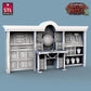 
Jewelers Set, DnD, Dungeons and Dragons, Jewelry Vendor Set, Fantasy Furniture, Shop, Store, Townsfolk Vendor Set for Diorama and TTRPG