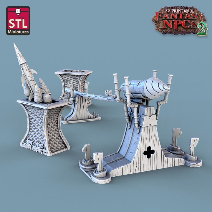 
Gunpowder Vendors Set, DnD, Dungeons and Dragons, DnD Scatter Terrain, TTRPG Fantasy Props, Furniture, Gun Store Miniatures, D&D, Props