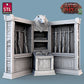 
Trophy Hunter Set, DnD Dungeons and Dragons, Furniture, TTRPG Scatter Terrain, Hunter Miniatures, Wargame props, Tabletop NPCs, Vendor Set
