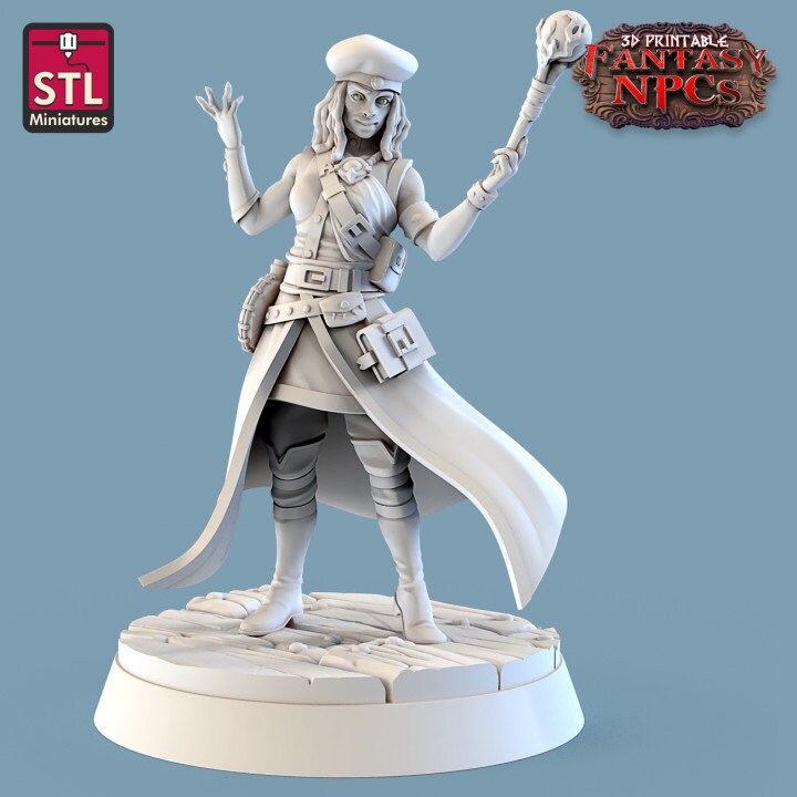 
Magic Vendor Set, Magician NPC, DnD, Dungeons and Dragons, Sorcerer, Wizard NPC, Scatter Terrain DnD, 28mm 32mm Scale, TTRPG Fantasy Props