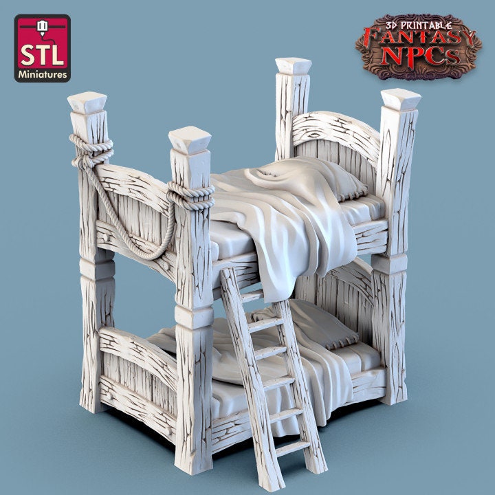 
Lighthouse Set, DnD, Dungeons and Dragons, Fantasy NPCs, Bed Furniture, Fantasy props TTRPG, Tavern Furniture, Diorama Prop, Scatter Terrain