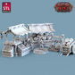 
Fruit Seller, Fruit Vendor, DnD Dungeons and Dragons TTRPG Miniatures, Scatter Terrain, Fruit Stall, Market Stall, 28mm 32mm Scale Props