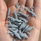 50pc Fish Miniature 3D Printed DnD Scatter Terrain Dungeons and Dragons Basing Bits for Scenery Scatter D&D TTRPG Miniature Basing Material