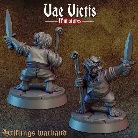 28mm 32mm Elder Miniature for DnD Dungeons and Dragons Mordheim TTRPG Fantasy Wargame Miniatures Townsfolk Miniature Fighter by Vae Victis