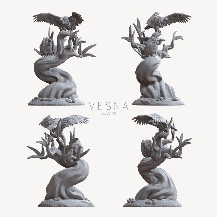 
Vultures nest tree