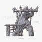 
ONE Swamp Village Watch Tower Miniature DnD Scatter Terrain Dungeons and Dragons Fantasy TTRPG Miniature Watch Tower Tree scatter 28mm/32mm