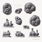 
Medieval Pottery Jars Miniatures DnD Dungeons and Dragons Miniature Basing Materials Basing Bits Scenery Scatter Plates and Bowl Miniatures