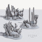 
Large Cacti DnD Dungeons and Dragons 28mm/32mm Desert Scatter Terrain Cactus Miniatures DnD Scenery Terrain Southwestern TTRPG Plants