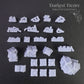 25pc Books and Scenery props DnD Dungeons and Dragons 28mm/32mm Library miniatures DnD Scatter Terrain TTRPG Fantasy Wargame Miniatures