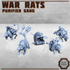 5pc War Rats DnD Dungeons and Dragons 28mm/32mm Rat Monster Miniature NPCs Wargame TTRPG Fantasy Figurines War Game Rats with Bomb Straps