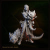 Aira and her baby dragon DnD Dungeons and Dragons 28mm/32mm TTRPG Fantasy Miniatures Dragon Companions DnD Creature