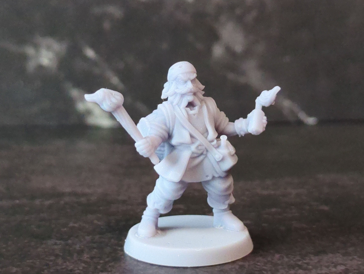 Demolitions Expert DnD Dungeons and Dragons 28mm/32mm Mordheim Miniature Explosive Miniature Dynamite Expert Fantasy TTRPG Wargame Miniature