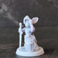 2pc Mousefolk Knight Miniatures for D&D Tabletop RPG Dungeons and Dragons Figurines 28mm 32mm Ideal for Dioramas Mouse Warrior Paladin