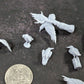 
Raven Miniatures DnD Dungeons and Dragons 28mm/32mm DnD Scatter Terrain Basing Materials Raven Bird Miniature Figurines Diorama Basing Set
