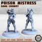 
Poison Mistress Gang Chemist Miniature 28mm/32mm DnD Dungeons and Dragons Potion Maker TTRPG Wargame Miniature NPC