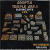 26pc Basing Bits Adepta Temple Area Scatter Terrain Warhammer 40k, Dungeons and Dragons, 28mm/32mm Scale Wargame Basing Materials