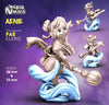 Fae Cleric GRAY resin DnD Dungeons and Dragons 28mm/32mm Miniature NPC Townsfolk Spellcaster Miniature NPC Female Figurine Fae