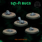 20pc Sci-fi Bugs 28mm/32mm Scale Basing Materials Sci-fi Wargaming Miniatures Canoptek Scarab Swarm Scatter TTRPG Warhammer 40K Scenery