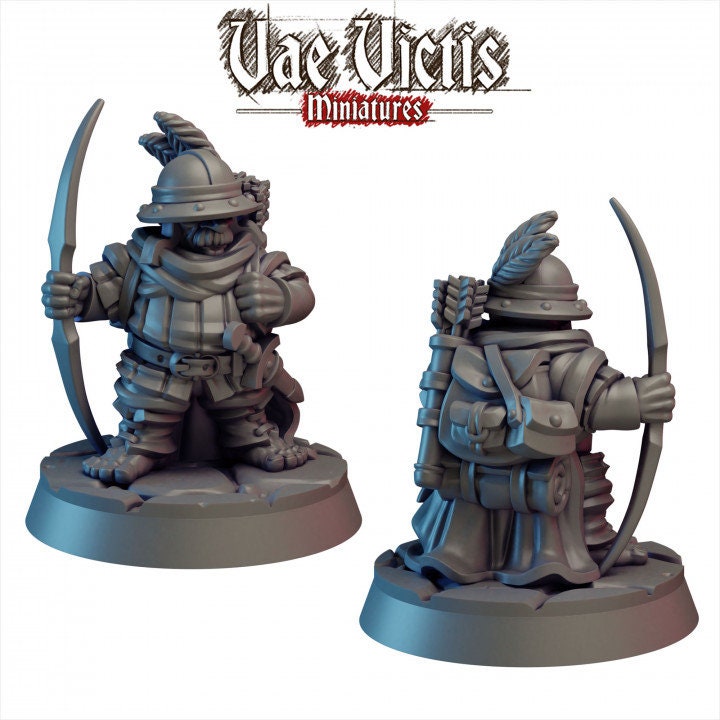 
Halfling Scout  DnD Dungeons and Dragons 28mm/32mm TTRPG Fantasy Wargame Miniature NPC Halfling NPC Tabletop 3D Printed Miniatures