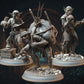 
3pc Mana Goblin Miniatures DnD Dungeons and Dragons 28mm/32mm TTRPG Wargame Figurines Pathfinder 5e DnD Potion Miniatures